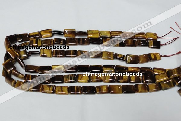 CTE191 15.5 inches 25*35mm rectangle yellow tiger eye gemstone beads