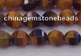 CTE1991 15.5 inches 6mm faceted round yellow tiger eye beads