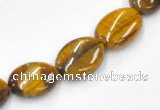 CTE20 15.5 inches oval 13*18mm yellow tiger eye beads Wholesale