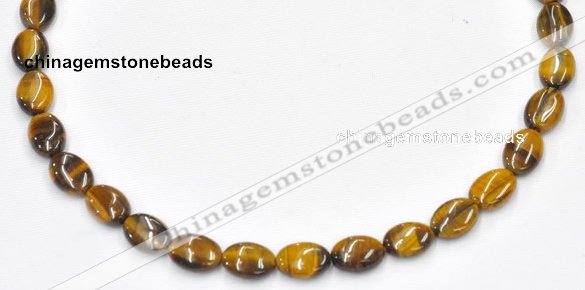 CTE20 15.5 inches oval 13*18mm yellow tiger eye beads Wholesale
