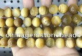 CTE2012 15.5 inches 14mm round golden tiger eye beads wholesale