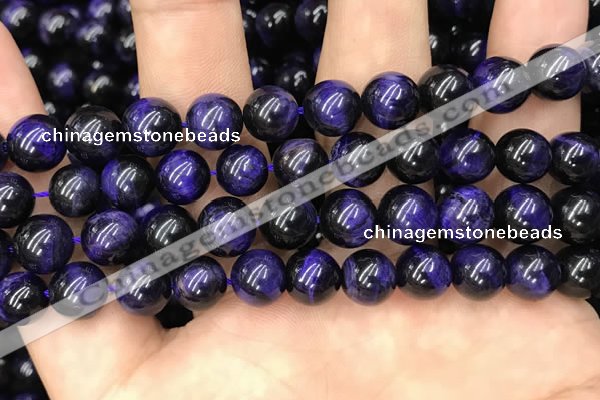 CTE2025 15.5 inches 12mm round purple tiger eye beads wholesale