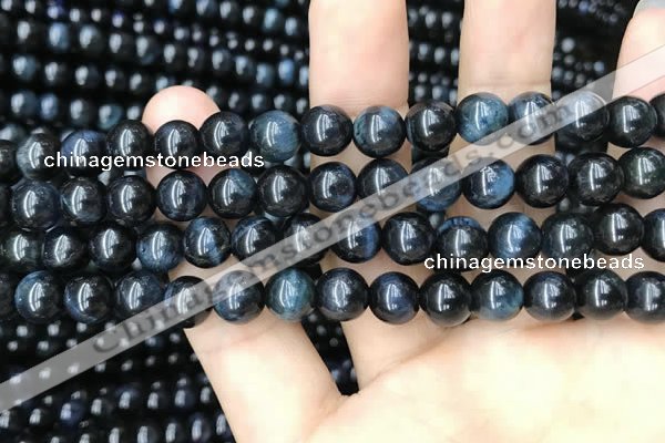 CTE2030 15.5 inches 8mm round blue tiger eye gemstone beads