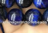 CTE2039 15.5 inches 12mm round blue tiger eye beads wholesale