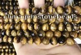 CTE2148 15.5 inches 8mm round yellow tiger eye beads wholesale