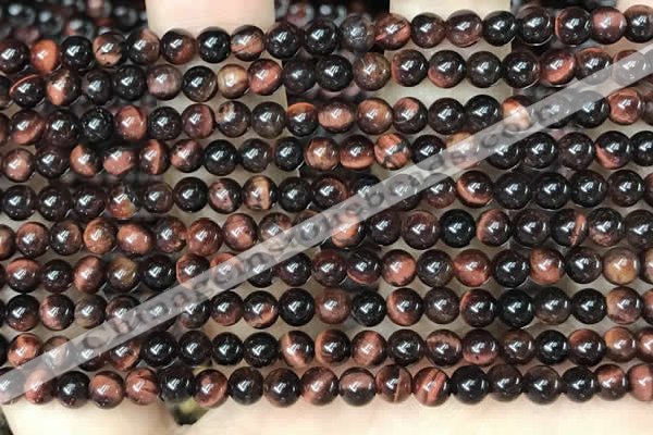 CTE2168 15.5 inches 4mm round red tiger eye beads wholesale