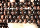 CTE2184 15.5 inches 12mm round red tiger eye gemstone beads