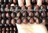 CTE2187 15.5 inches 18mm round red tiger eye gemstone beads