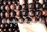 CTE2188 15.5 inches 20mm round red tiger eye gemstone beads