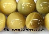 CTE2384 15 inches 10mm round golden tiger eye beads