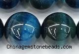 CTE2427 15 inches 12mm round blue tiger eye beads