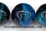 CTE2428 15 inches 14mm round blue tiger eye beads