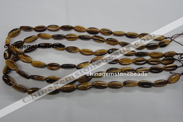 CTE304 15.5 inches 8*16mm marquise yellow tiger eye gemstone beads