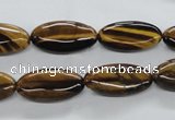 CTE305 15.5 inches 10*20mm marquise yellow tiger eye gemstone beads