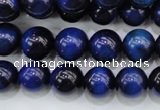 CTE417 15.5 inches 10mm round blue tiger eye beads wholesale