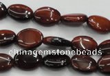 CTE57 15.5 inches 10*14mm oval red tiger eye gemstone beads