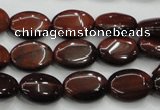 CTE58 15.5 inches 12*16mm oval red tiger eye gemstone beads