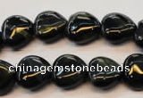 CTE650 15.5 inches 16*16mm heart blue tiger eye beads wholesale