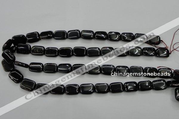 CTE71 15.5 inches 12*16mm rectangle blue tiger eye gemstone beads