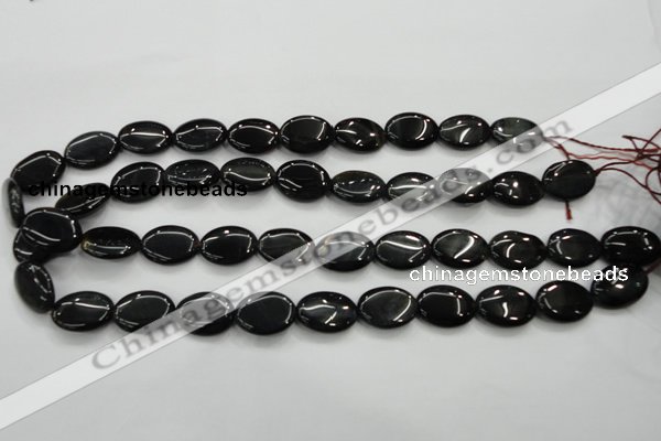 CTE73 15.5 inches 10*14mm oval blue tiger eye gemstone beads