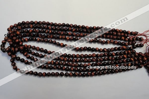 CTE83 15.5 inches 6mm round red tiger eye gemstone beads