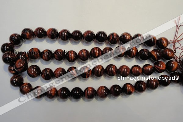 CTE87 15.5 inches 14mm round red tiger eye gemstone beads