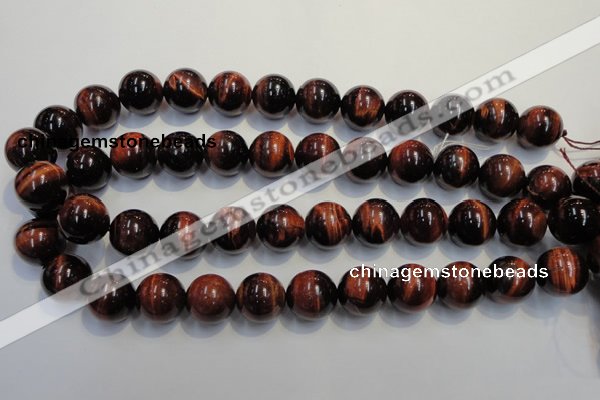 CTE88 15.5 inches 16mm round red tiger eye gemstone beads