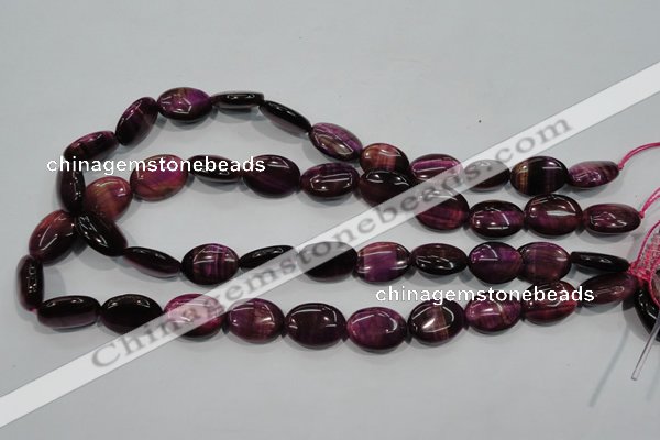 CTE995 15.5 inches 13*18mm oval dyed red tiger eye beads wholesale