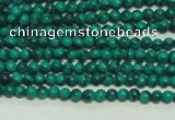 CTG101 15.5 inches 2mm round tiny synthetic malachite beads wholesale