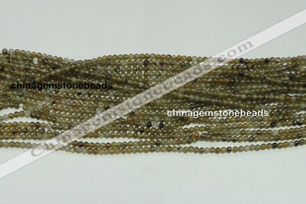 CTG103 15.5 inches 2mm round tiny labradorite gemstone beads wholesale