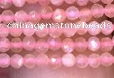 CTG1030 15.5 inches 2mm faceted round tiny moonstone beads