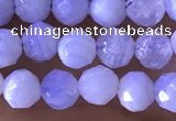 CTG1305 15.5 inches 5mm faceted round blue lace agate beads wholesale