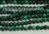 CTG132 15.5 inches 3mm round tiny synthetic malachite beads wholesale