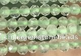 CTG1346 15.5 inches 2mm faceted round prehnite beads wholesale