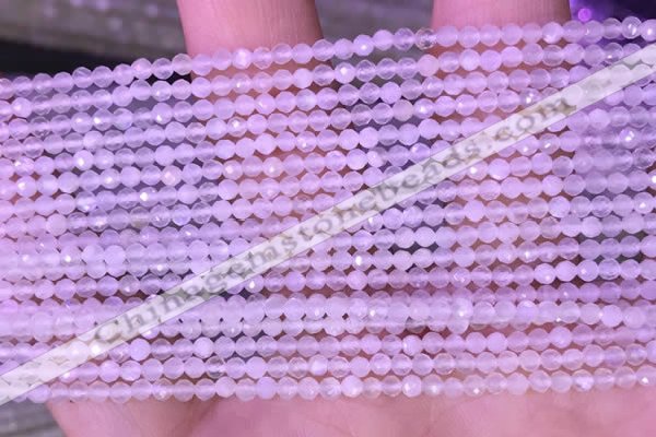 CTG1351 15.5 inches 2mm faceted round white moonstone beads