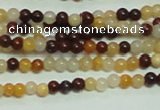 CTG138 15.5 inches 3mm round tiny mookaite gemstone beads wholesale