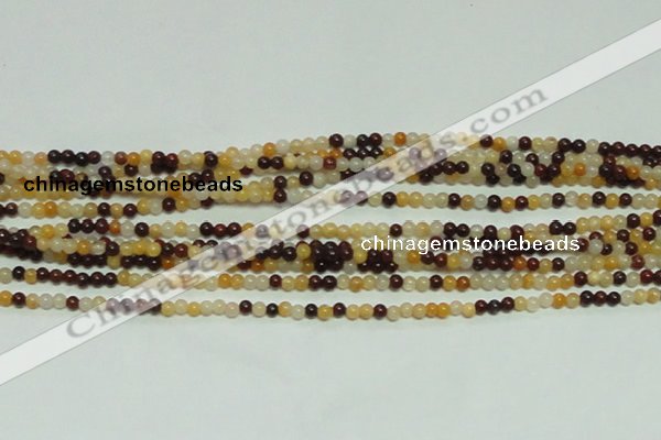 CTG138 15.5 inches 3mm round tiny mookaite gemstone beads wholesale