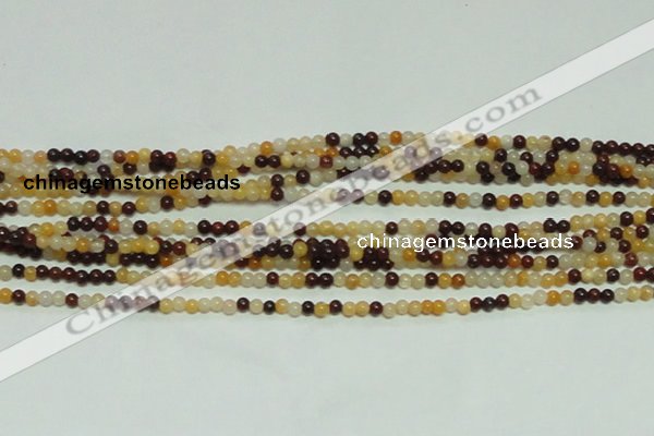 CTG138 15.5 inches 3mm round tiny mookaite gemstone beads wholesale