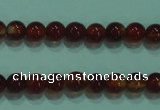 CTG14 15.5 inch 3mm round B grade tiny red agate beads wholesale