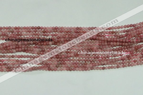 CTG140 15.5 inches 3mm round tiny rhodochrosite gemstone beads wholesale