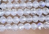 CTG1402 15.5 inches 2mm faceted round white moonstone beads wholesale