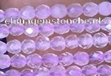 CTG1404 15.5 inches 2mm faceted round lavender amethyst beads wholesale