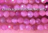 CTG1433 15.5 inches 2mm faceted round ruby gemstone beads