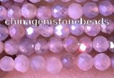 CTG1452 15.5 inches 2mm faceted round AB-color moonstone beads