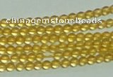 CTG146 15.5 inches 3mm round tiny citrine gemstone beads wholesale