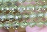 CTG1487 15.5 inches 3mm faceted round peridot gemstone beads