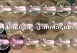 CTG1588 15.5 inches 4mm round fluorite gemstone beads wholesale