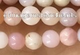 CTG1595 15.5 inches 4mm round pink opal beads wholesale