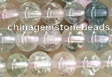 CTG1599 15.5 inches 4mm round morganite gemstone beads