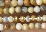 CTG2019 15 inches 2mm,3mm yellow crazy lace agate beads